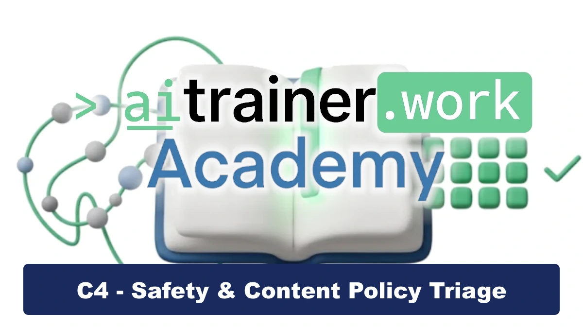C4: Safety & Content Policy Triage