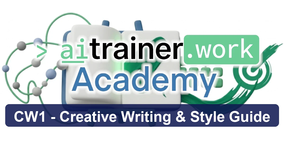 CW1: Creative Writing & Style Guide Adherence