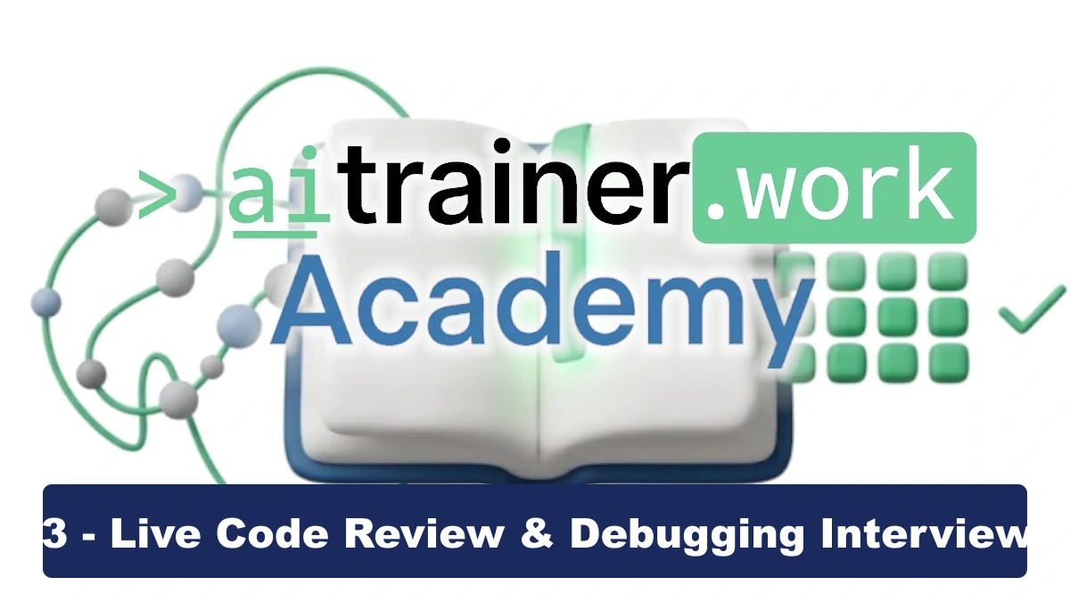 T3: Live Code Review & Debugging Interviews
