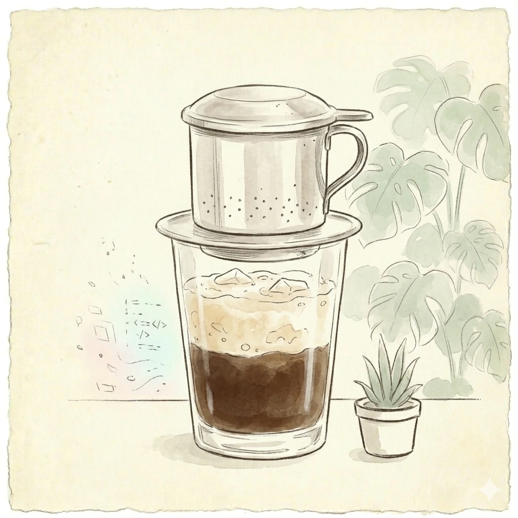 Cà phê muối — Vietnamese salted coffee from Hà Nội