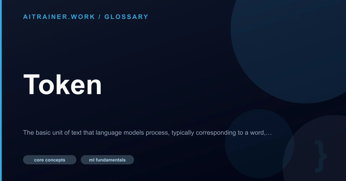 Token definition