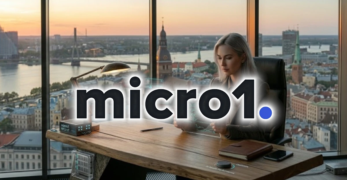 Micro1 Zara AI avatar interview interface for developers