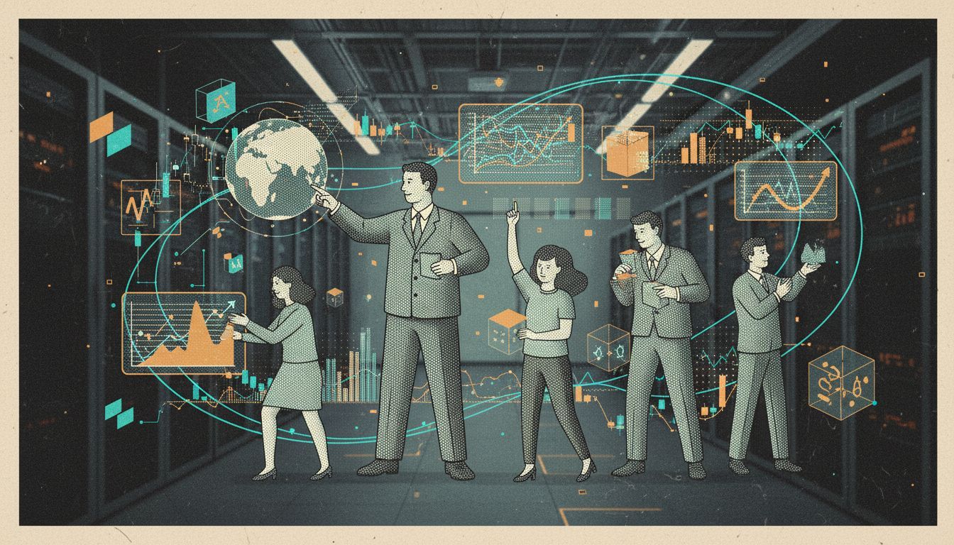 People from diverse backgrounds doing creative work