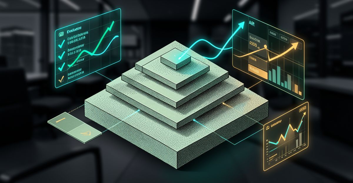 Checklist and scoring sheet representing AI training rubric criteria